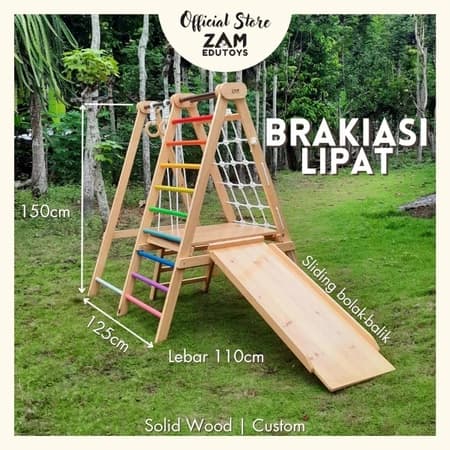 ZAM Edutoys - Brakiasi Lipat Triangle 150cm